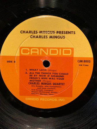 Charles Mingus - Presents Charles Mingus | Candid (8005) - 4