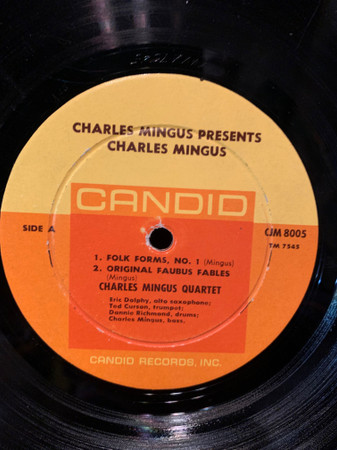 Charles Mingus - Presents Charles Mingus | Candid (8005) - 3