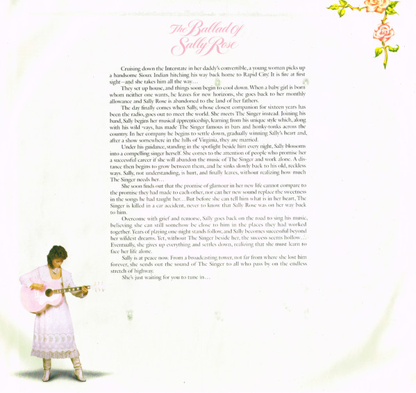 Emmylou Harris - The Ballad Of Sally Rose | Warner Bros. Records (925 205-1) - 3 Emmylou Harris - The Ballad Of Sally Rose | Warner Bros. Records (925 205-1) - 3