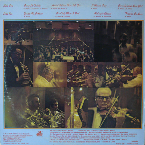 Love Unlimited Orchestra - Music Maestro Please | 20th Century Records (9209-480) - 2 Love Unlimited Orchestra - Music Maestro Please | 20th Century Records (9209-480) - 2