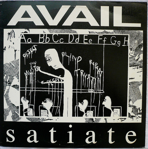 AVAIL - Satiate | Old Glory Records (NGR-13) - main