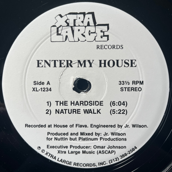 Jr. Wilson - Enter My House | Xtra Large Records (XL 1234) - main