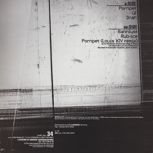 Bannlust - Digital Tensions | Craft Records (craft rec.34) - 2 Bannlust - Digital Tensions | Craft Records (craft rec.34) - 2