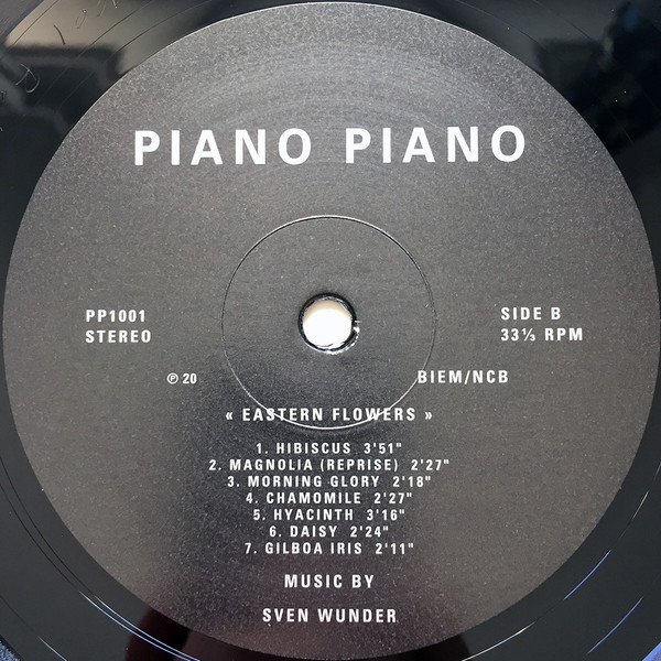 Sven Wunder - Eastern Flowers | Piano Piano (PP1001) - 3 Sven Wunder - Eastern Flowers | Piano Piano (PP1001) - 3