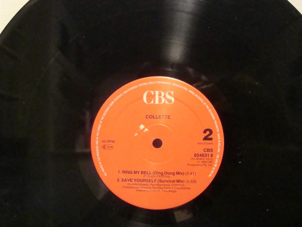 Collette - Ring My Bell | CBS (654631 8) - 4 Collette - Ring My Bell | CBS (654631 8) - 4