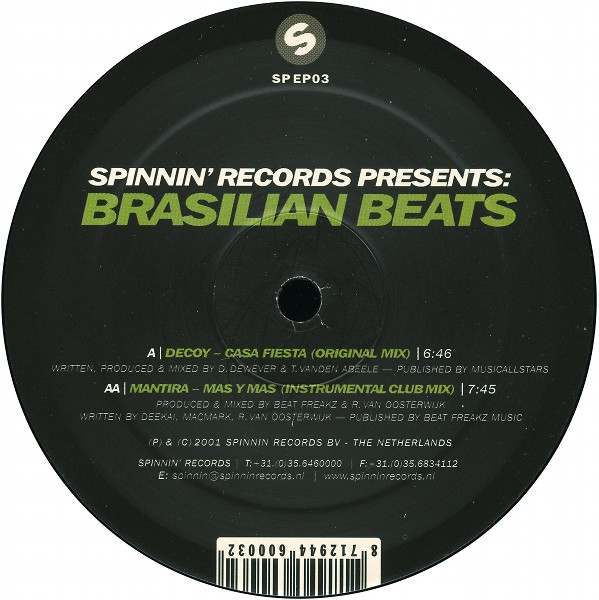 Decoy & Mantira - Brasilian Beats | Spinnin' Records (SP EP03) - 4 Decoy & Mantira - Brasilian Beats | Spinnin' Records (SP EP03) - 4