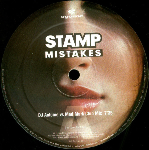Stamp - Mistakes | Egoiste (EGO 09) - 4 Stamp - Mistakes | Egoiste (EGO 09) - 4