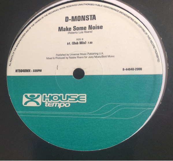 D-Monsta - Make Some Noise | House Tempo (HT5040MX)