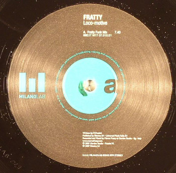 Marco Fratty - Loco Motive | Milano Lab (MILANOLAB 029) - main Marco Fratty - Loco Motive | Milano Lab (MILANOLAB 029) - main