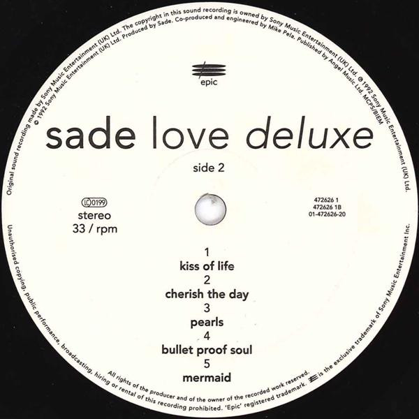 Sade - Love Deluxe | Epic (472626 1) - 4