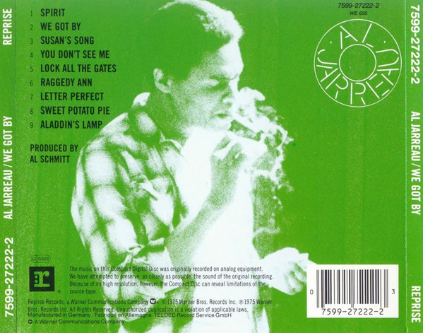Al Jarreau - We Got By | Reprise Records (7599-27222-2) - 2