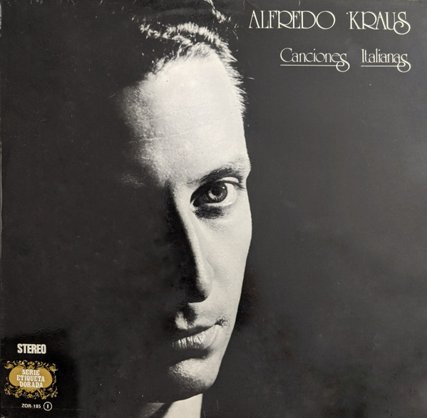 Alfredo Kraus - Canciones Italianas | Zafiro (ZOR - 185)