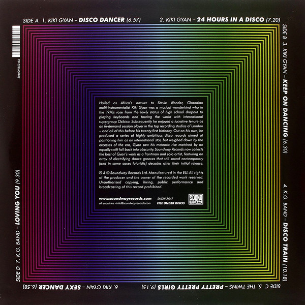 Kiki Gyan - 24 Hours In A Disco 1978-82 | Soundway (SNDWLP047) - 2