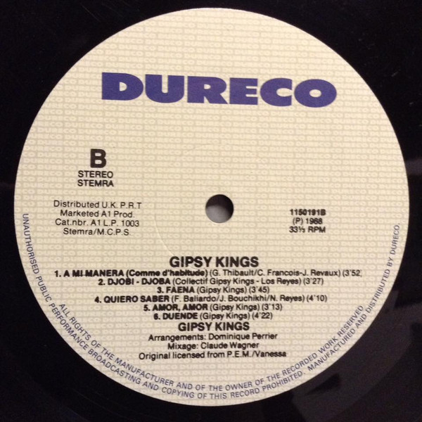 Gipsy Kings - Gipsy Kings | Dureco (1150191) - 2 Gipsy Kings - Gipsy Kings | Dureco (1150191) - 2