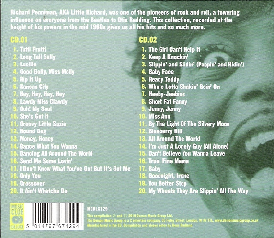 Little Richard - Rock And Roll Roots | Music Club Deluxe (MCDLX129) - 3 Little Richard - Rock And Roll Roots | Music Club Deluxe (MCDLX129) - 3