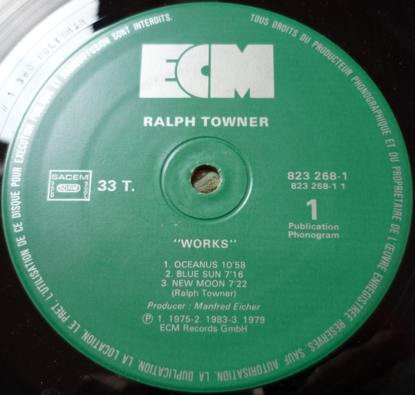 Ralph Towner - Works | ECM Records (823 268-1) - main