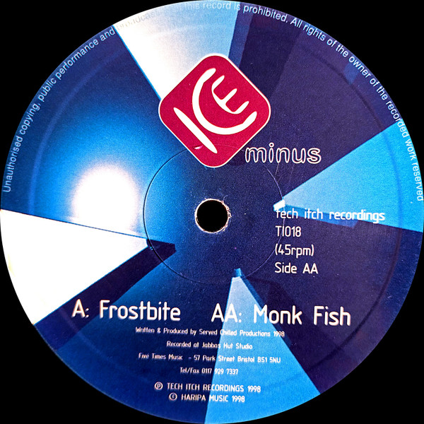 Ice Minus - Frostbite / Monk Fish | Tech Itch Recordings (TI018) - 2