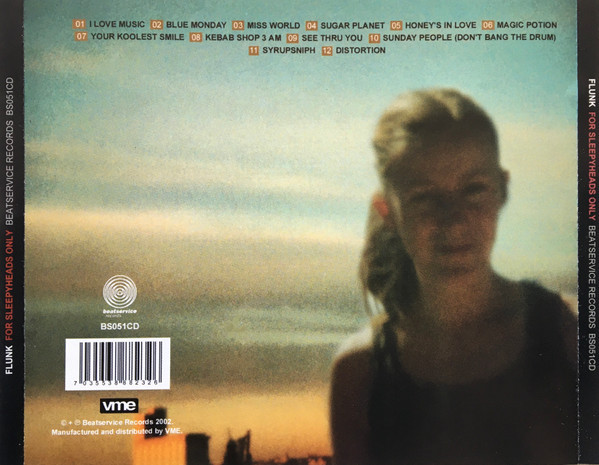 Flunk - For Sleepyheads Only | Beatservice Records (BS051CD) - 4