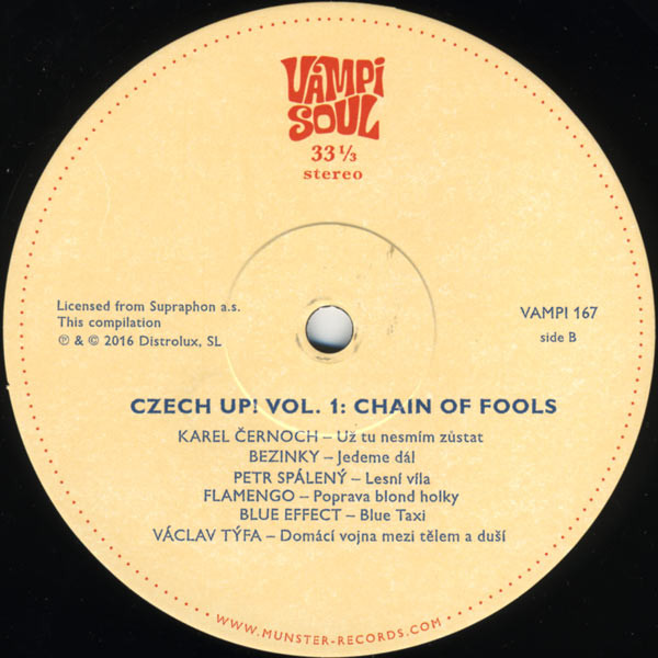 Various - Czech Up! Vol. 1: Chain Of Fools | Vampi Soul (VAMPI 167) - 4