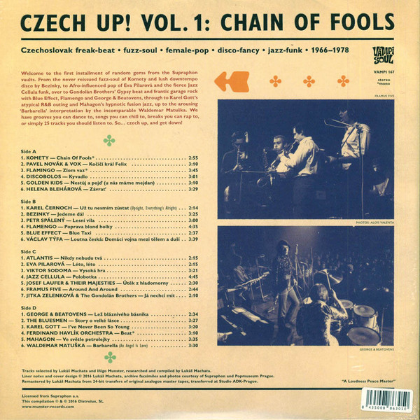 Various - Czech Up! Vol. 1: Chain Of Fools | Vampi Soul (VAMPI 167) - 2