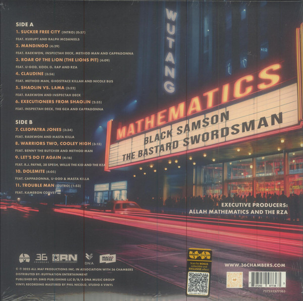 Wu-Tang Clan X Allah Mathematics - Black Samson, The Bastard Swordsman | 36 Chambers (RNMV1078A) - 2 Wu-Tang Clan X Allah Mathematics - Black Samson, The Bastard Swordsman | 36 Chambers (RNMV1078A) - 2