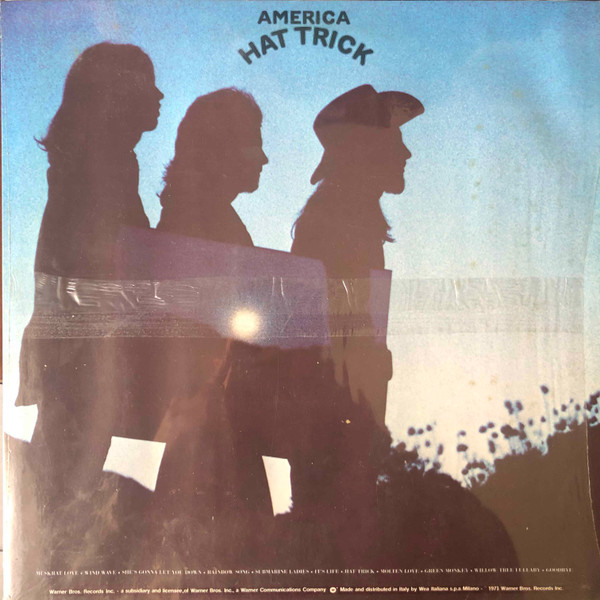 America - Hat Trick | Warner Bros. Records (W 56016) - 2 America - Hat Trick | Warner Bros. Records (W 56016) - 2