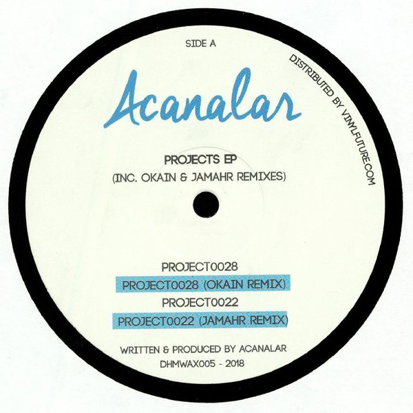 Acanalar - Projects EP | Downhill Music (DHMWAX005) - main Acanalar - Projects EP | Downhill Music (DHMWAX005) - main