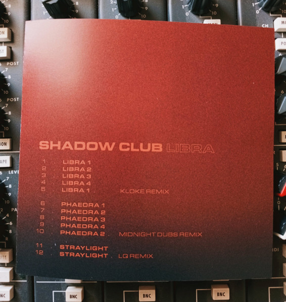 Shadow Club - Libra LP | Echo Chamber Sound (ECHOLP003) - 2 Shadow Club - Libra LP | Echo Chamber Sound (ECHOLP003) - 2