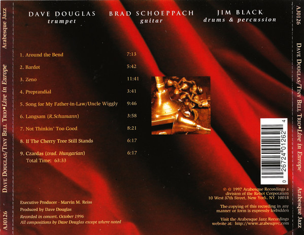 Tiny Bell Trio - Live In Europe | Arabesque Jazz (AJ0126) - 3