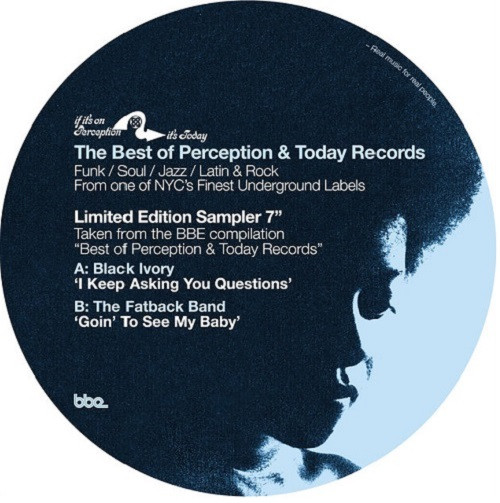 Black Ivory / The Fatback Band - The Best Of Perception & Today Records | BBE (BBE179SLP2) - main Black Ivory / The Fatback Band - The Best Of Perception & Today Records | BBE (BBE179SLP2) - main