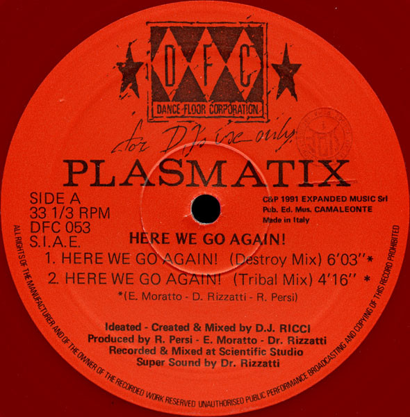 Plasmatix - Here We Go Again! | DFC (DFC 053) - main Plasmatix - Here We Go Again! | DFC (DFC 053) - main