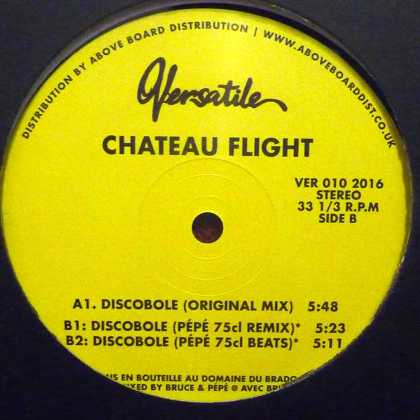 Chรขteau Flight - Discobole | Versatile Records (VER 010 2016) Chรขteau Flight - Discobole | Versatile Records (VER 010 2016)