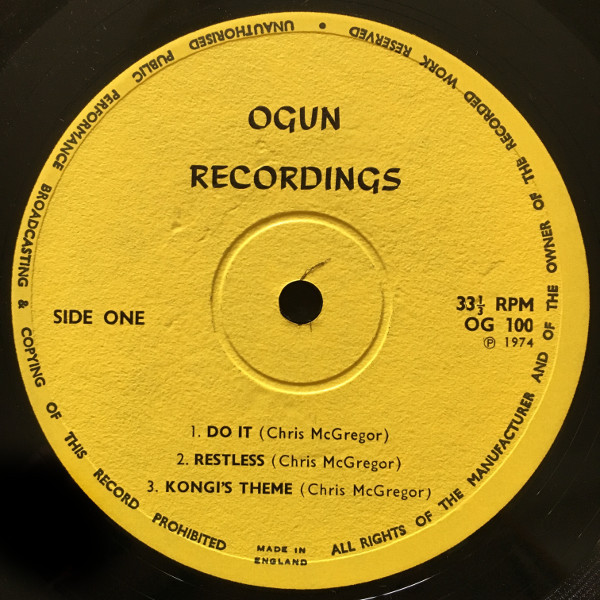 Chris McGregor's Brotherhood Of Breath - Live At Willisau | Ogun (OG 100) - 3 Chris McGregor's Brotherhood Of Breath - Live At Willisau | Ogun (OG 100) - 3