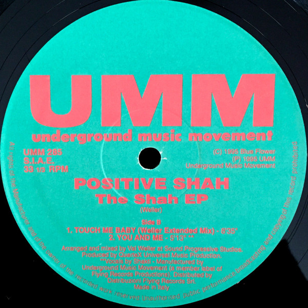 Positive Shah - The Shah EP | UMM (UMM 285) - 3