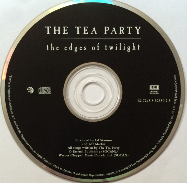The Tea Party - The Edges Of Twilight [CD] | EMI Music Canada (E2 7243 8 32350 2 5) - 3