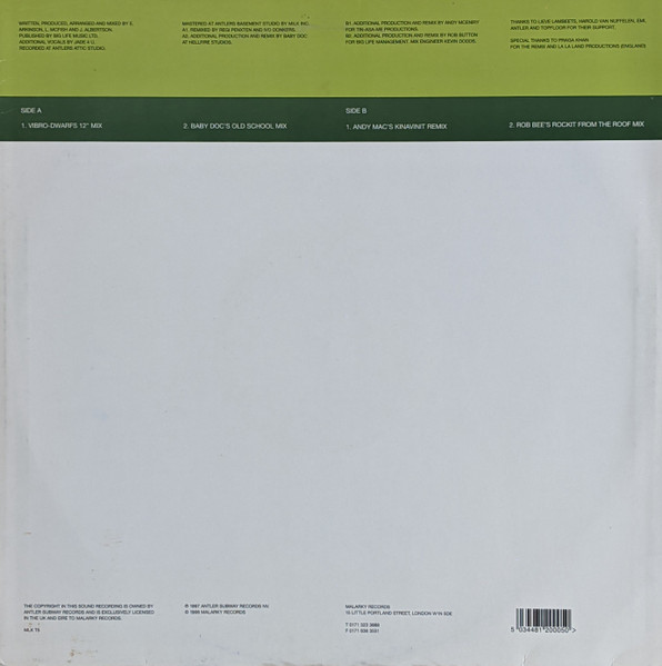 Milk Inc. - Good Enough (La Vache) | Malarky Records (MLK T5) - 2