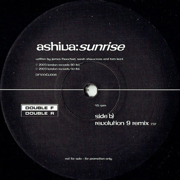 Ashiva - Sunrise | Double F Double R (DFXXXDJ008) - 3 Ashiva - Sunrise | Double F Double R (DFXXXDJ008) - 3