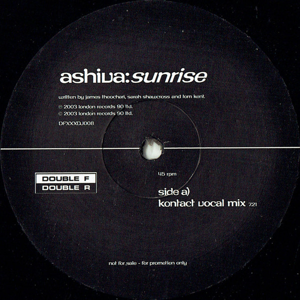 Ashiva - Sunrise | Double F Double R (DFXXXDJ008) - 2 Ashiva - Sunrise | Double F Double R (DFXXXDJ008) - 2