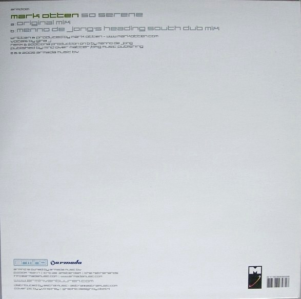 Mark Otten - So Serene | Armind (armd1021) - 2