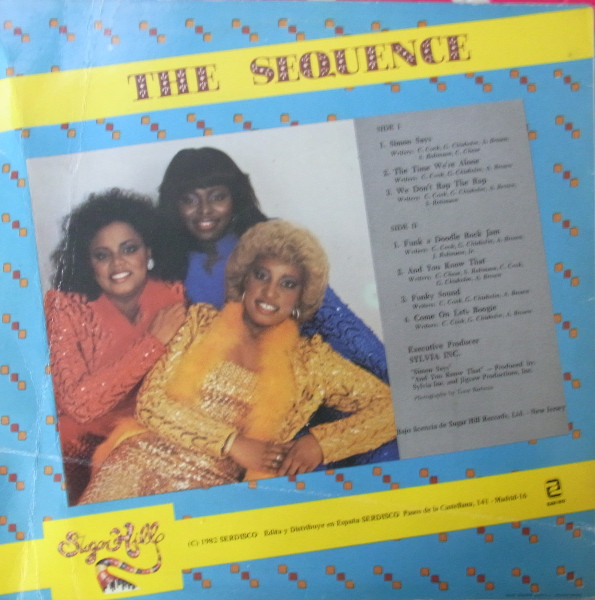 The Sequence - Sugar Hill Presents The Sequence | Sugar Hill Records (ZL-563) - 2 The Sequence - Sugar Hill Presents The Sequence | Sugar Hill Records (ZL-563) - 2