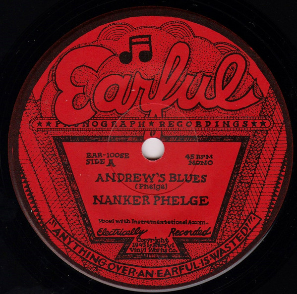 Nanker Phelge - Schoolboy Blues b/w Andrew's Blues | Earful Phonograph Recordings (EAR-100SE) - 2 Nanker Phelge - Schoolboy Blues b/w Andrew's Blues | Earful Phonograph Recordings (EAR-100SE) - 2