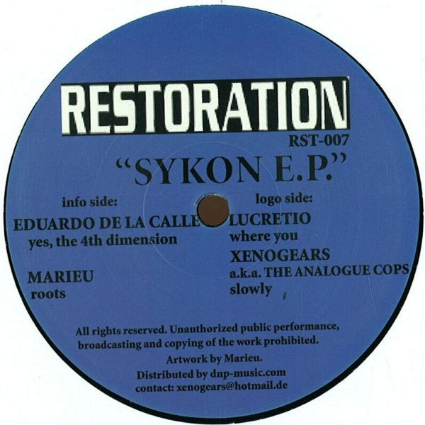 Various - Sykon E.P. | Restoration Records (RST-007) - main