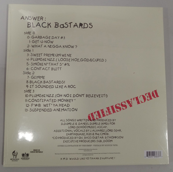 KMD - Bl_ck B_st_rds | Rhymesayers Entertainment (RSE0363-7) - 2 KMD - Bl_ck B_st_rds | Rhymesayers Entertainment (RSE0363-7) - 2