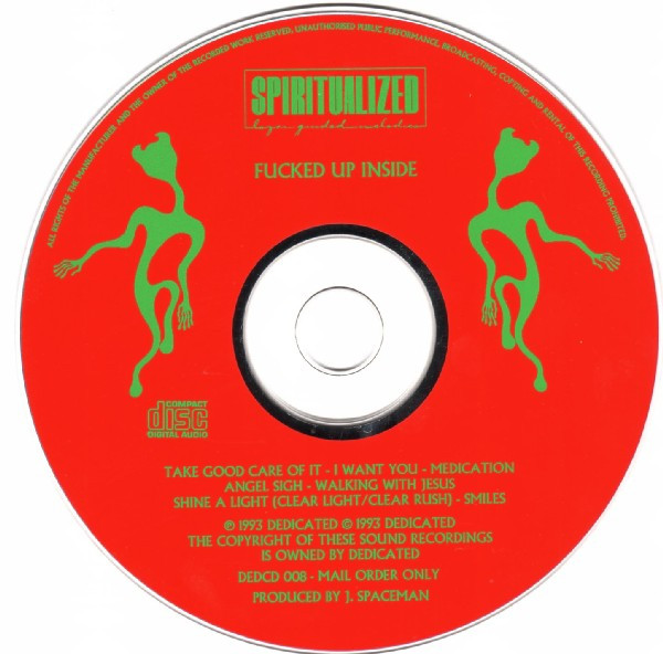 Spiritualized - Fucked Up Inside | Dedicated (DEDCD 008) - 3