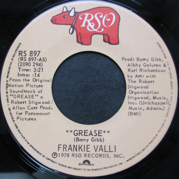 Frankie Valli / Gary Brown - Grease | RSO (RS 897) - 4 Frankie Valli / Gary Brown - Grease | RSO (RS 897) - 4