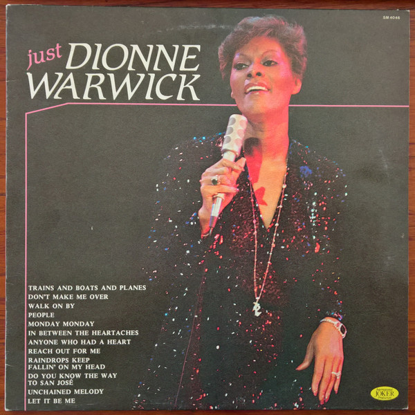 Dionne Warwick - just Dionne Warwick | International Joker Production (SM 4046) - main Dionne Warwick - just Dionne Warwick | International Joker Production (SM 4046) - main