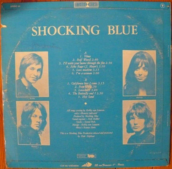 Shocking Blue - Venus | Disc'AZ (LPSTEC 64) - 2