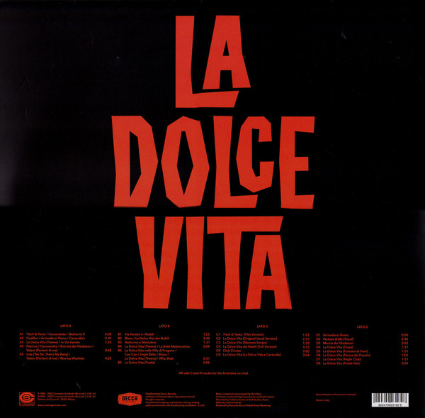 Nino Rota - Fellini's La Dolce Vita | Cam Sugar (CSHC04) - 3 Nino Rota - Fellini's La Dolce Vita | Cam Sugar (CSHC04) - 3