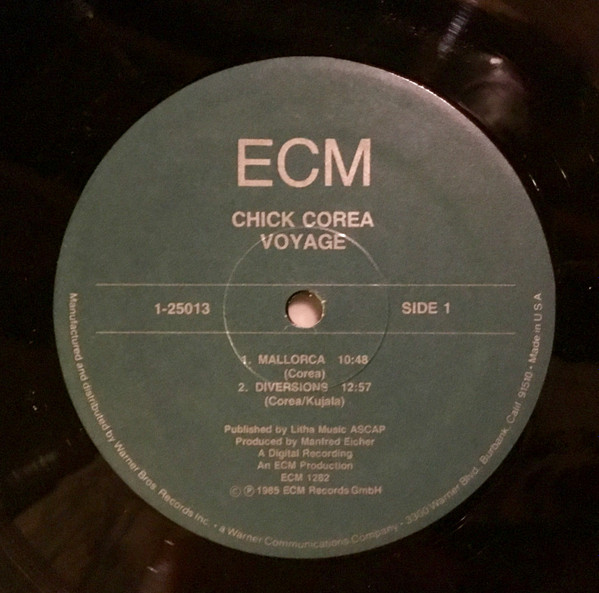 Chick Corea , Steve Kujala - Voyage | ECM Records (1-25013) - 3 Chick Corea , Steve Kujala - Voyage | ECM Records (1-25013) - 3