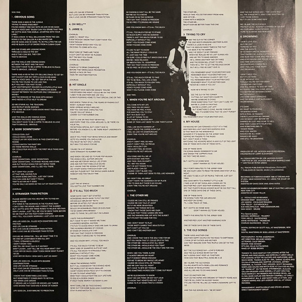 Joe Jackson - Laughter & Lust | Virgin (VUSLP 34) - 4
